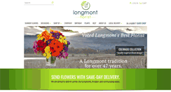 Desktop Screenshot of longmontflorist.com
